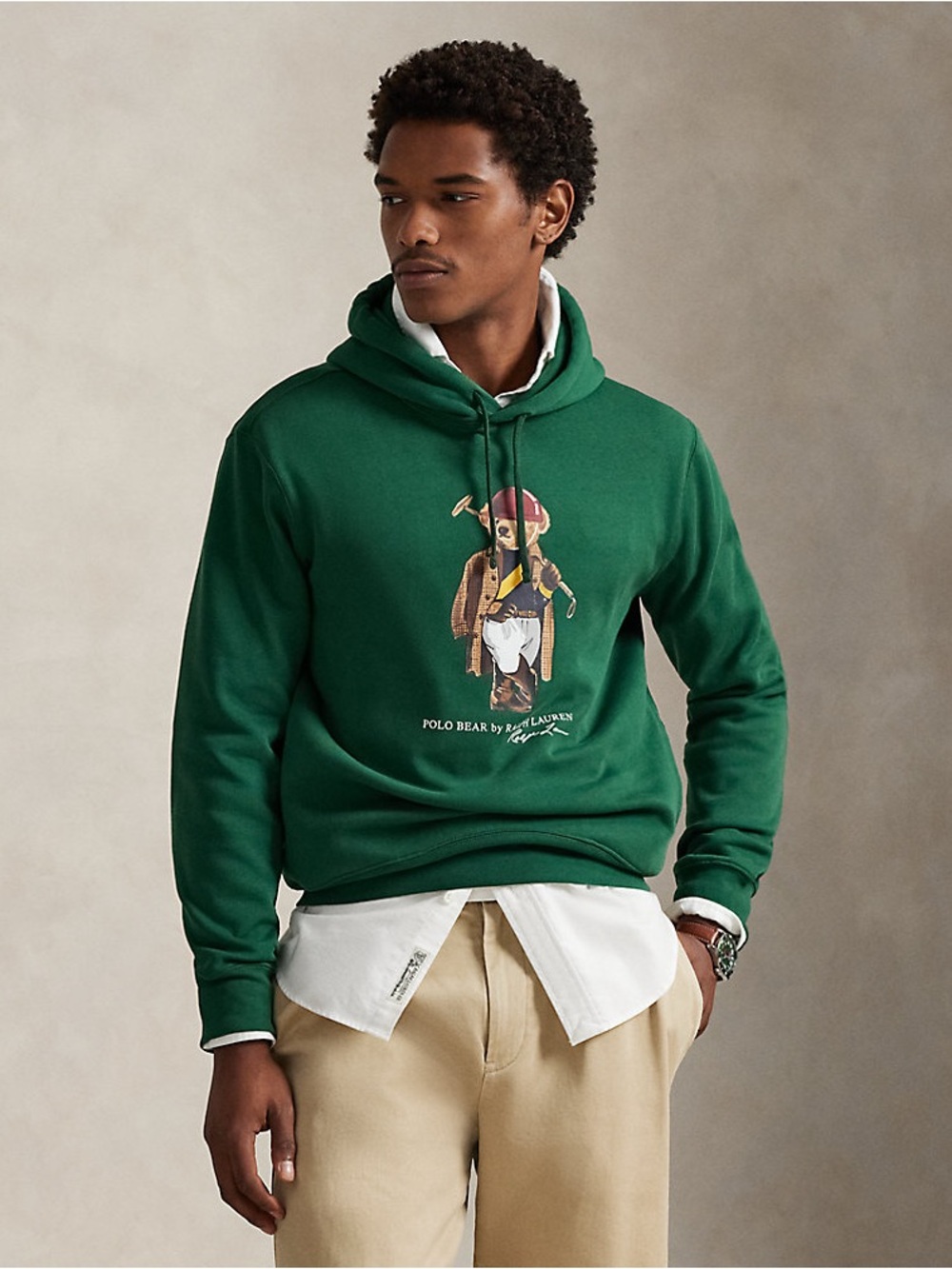 Polo by Ralph Lauren Forest Green Polo Bear Hoodie